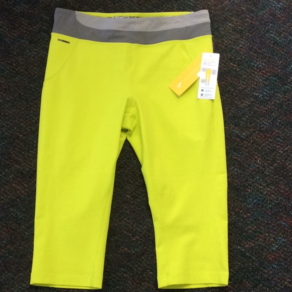 Lole Capris - bright yellow!